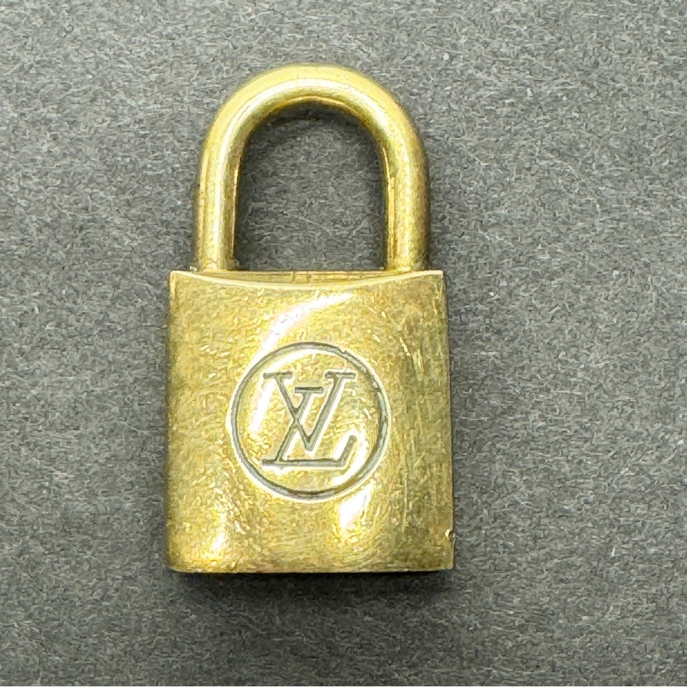 Louis Vuitton Brass Padlock 214  No Key Vintage